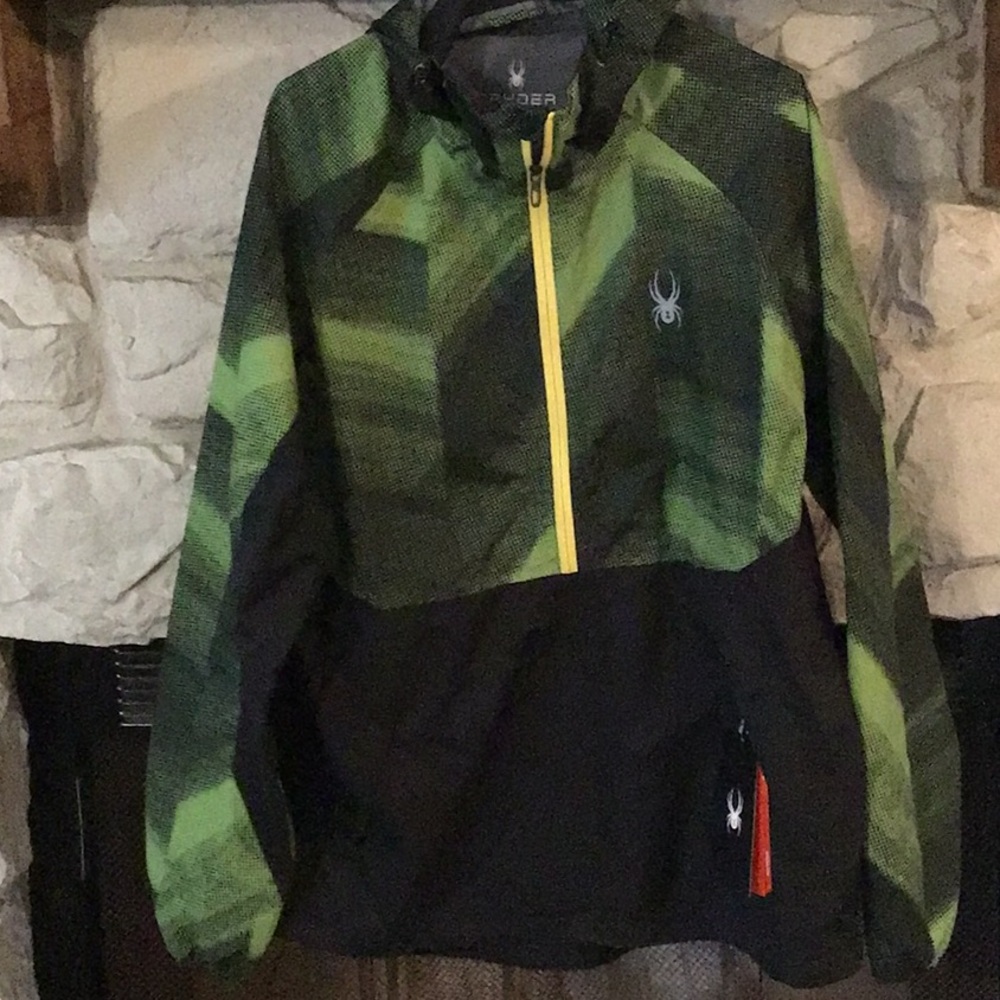 Spyder Men’s Windbreaker Size XL NWT(wb1)